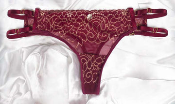 Panty Alessandra - Vinotinto