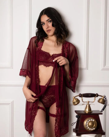 Set Emmeline + Kimono mini Lynsey