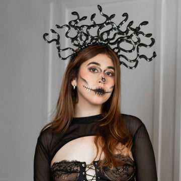 Diadema Medusa - Negro