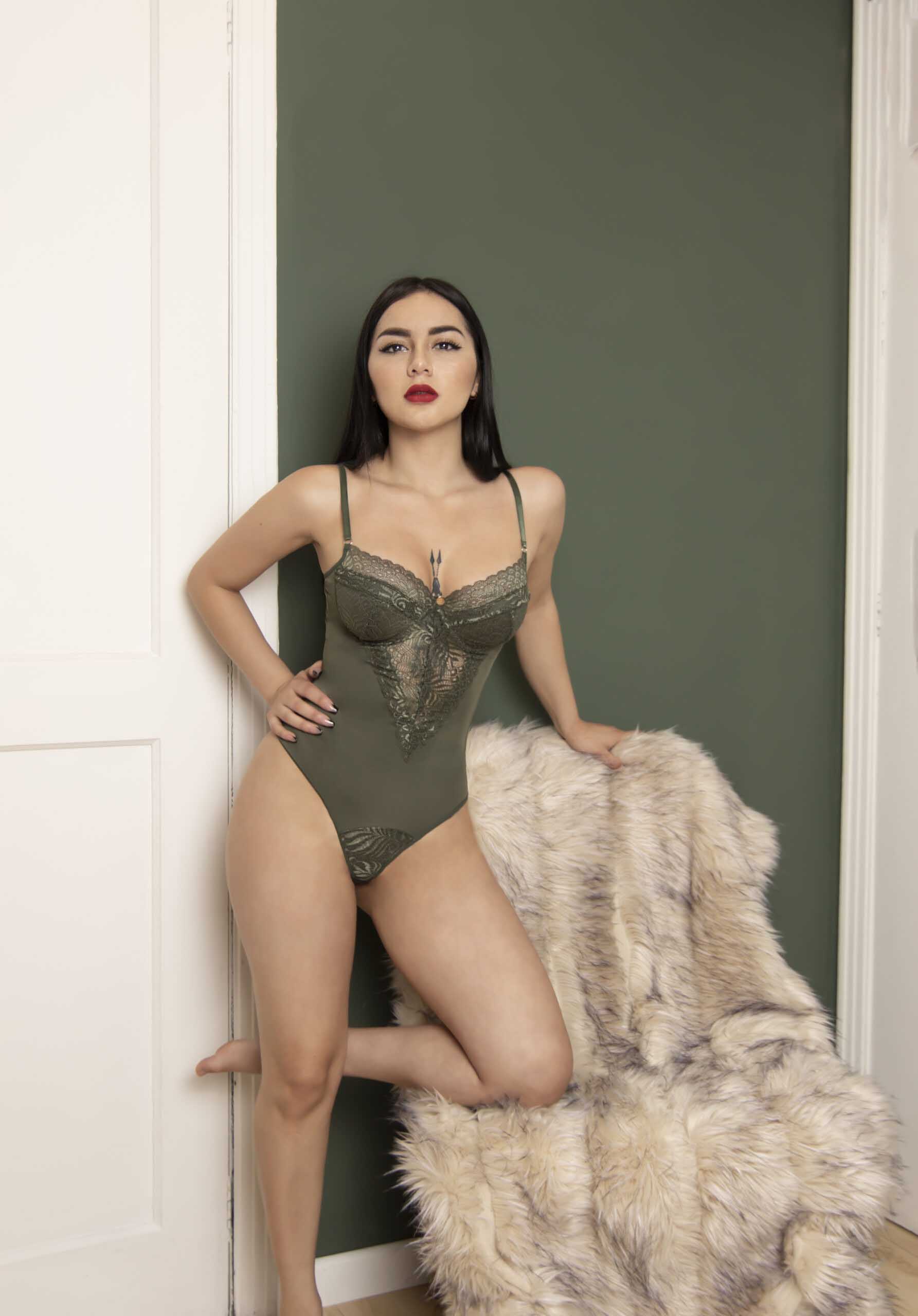 Body Amelia - Verde Militar