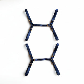 Ligas dobles - Azul
